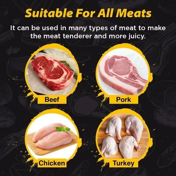 Multi-purpose meat tenderizer for kitchen use
